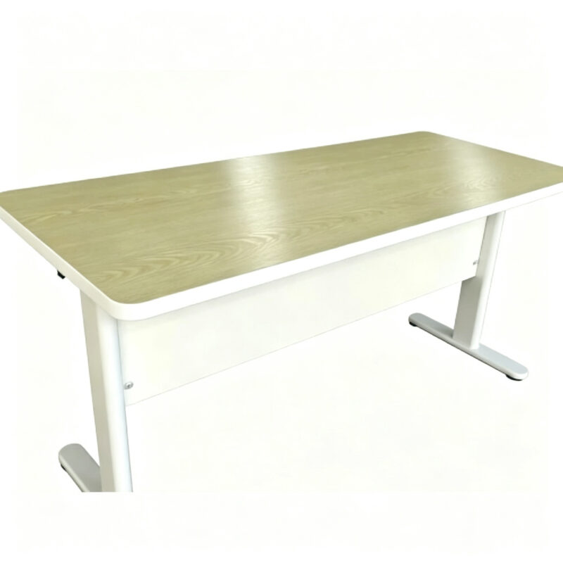 Durable Two-Person Laboratory Desk with HPL Finish and Stable Steel Frame, for Classroom, Training Room & Education Use
