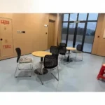 modern ergonomic fabric training chairs for meetings